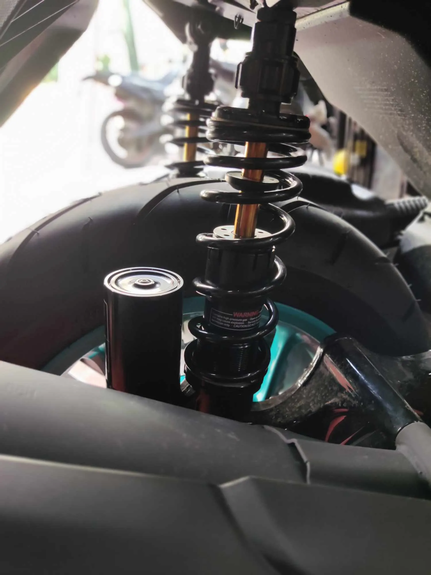 RACE POWER R TECH AEROX / NMAX (BLACK)