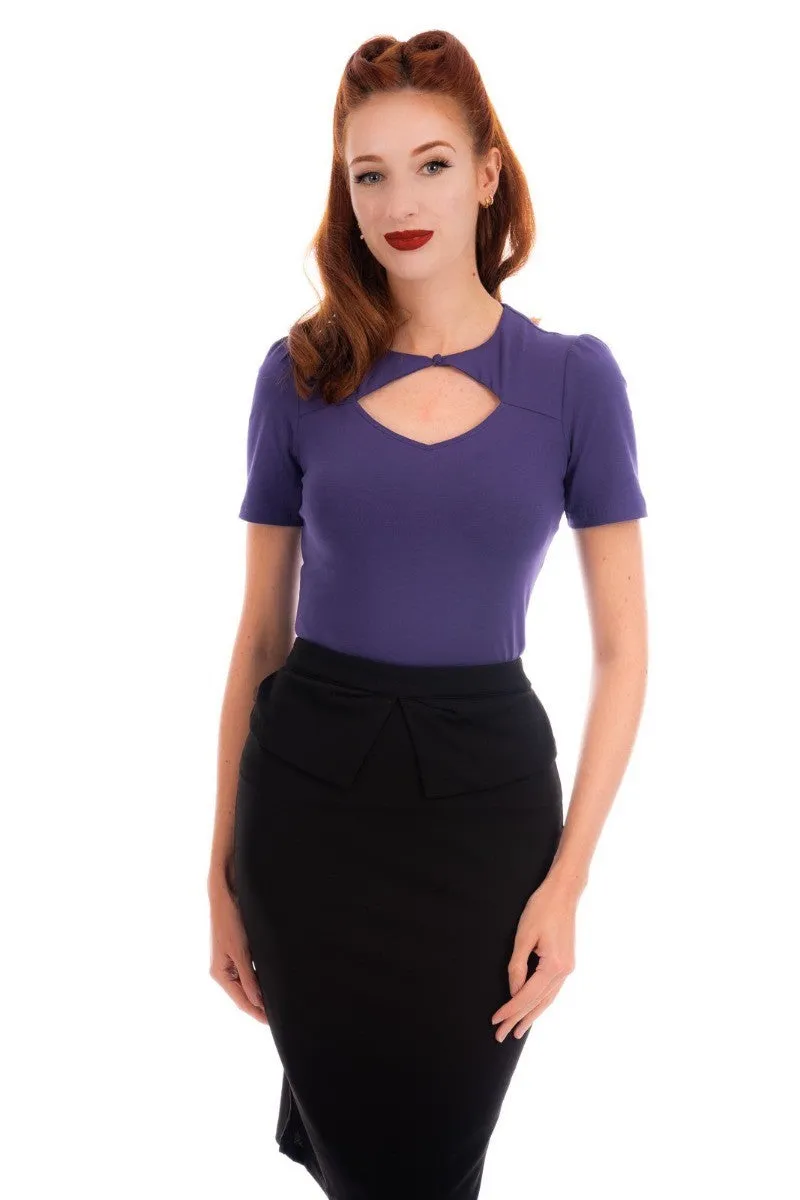 Ro Rox Eva 1950's Vintage Style Top Blouse