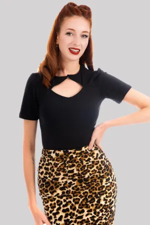 Ro Rox Eva 1950's Vintage Style Top Blouse