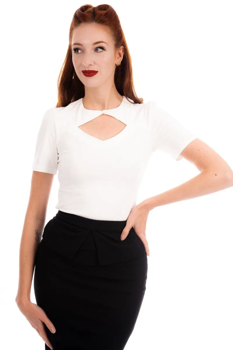 Ro Rox Eva 1950's Vintage Style Top Blouse