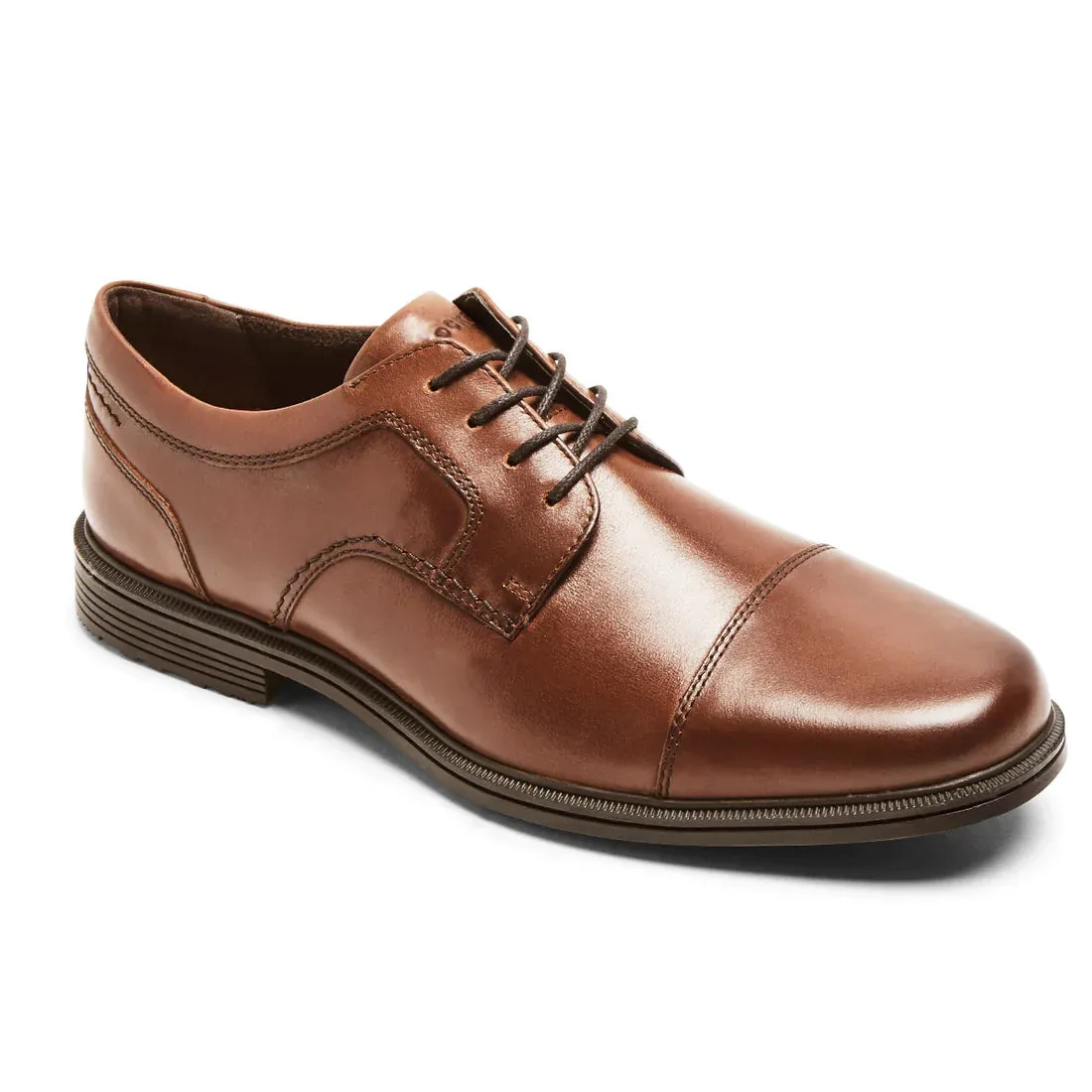 Rockport Men's Taylor Waterproof Cap Toe Oxford - Tan