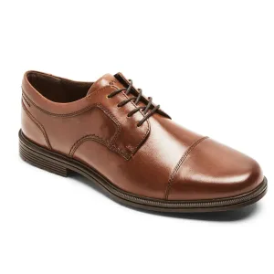 Rockport Men's Taylor Waterproof Cap Toe Oxford - Tan