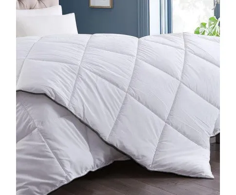 Royal Comfort 350GSM Luxury Soft Bamboo All-Seasons Quilt Duvet Doona All Sizes