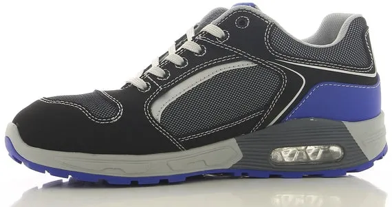 Safety Jogger Raptor Low S1P Zwart/Blauw