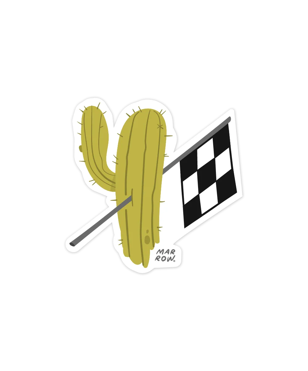 Saguaro Speedway sticker