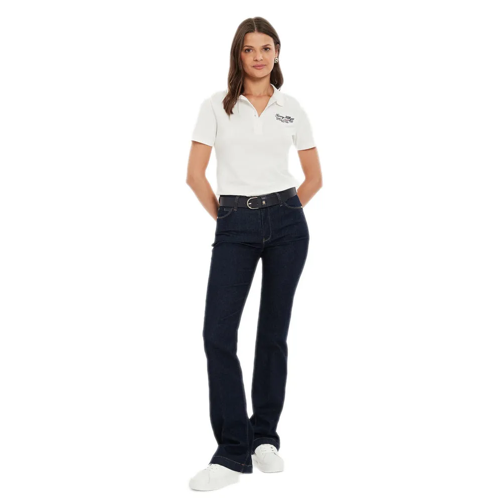 Script Graphic Golfer - Off White