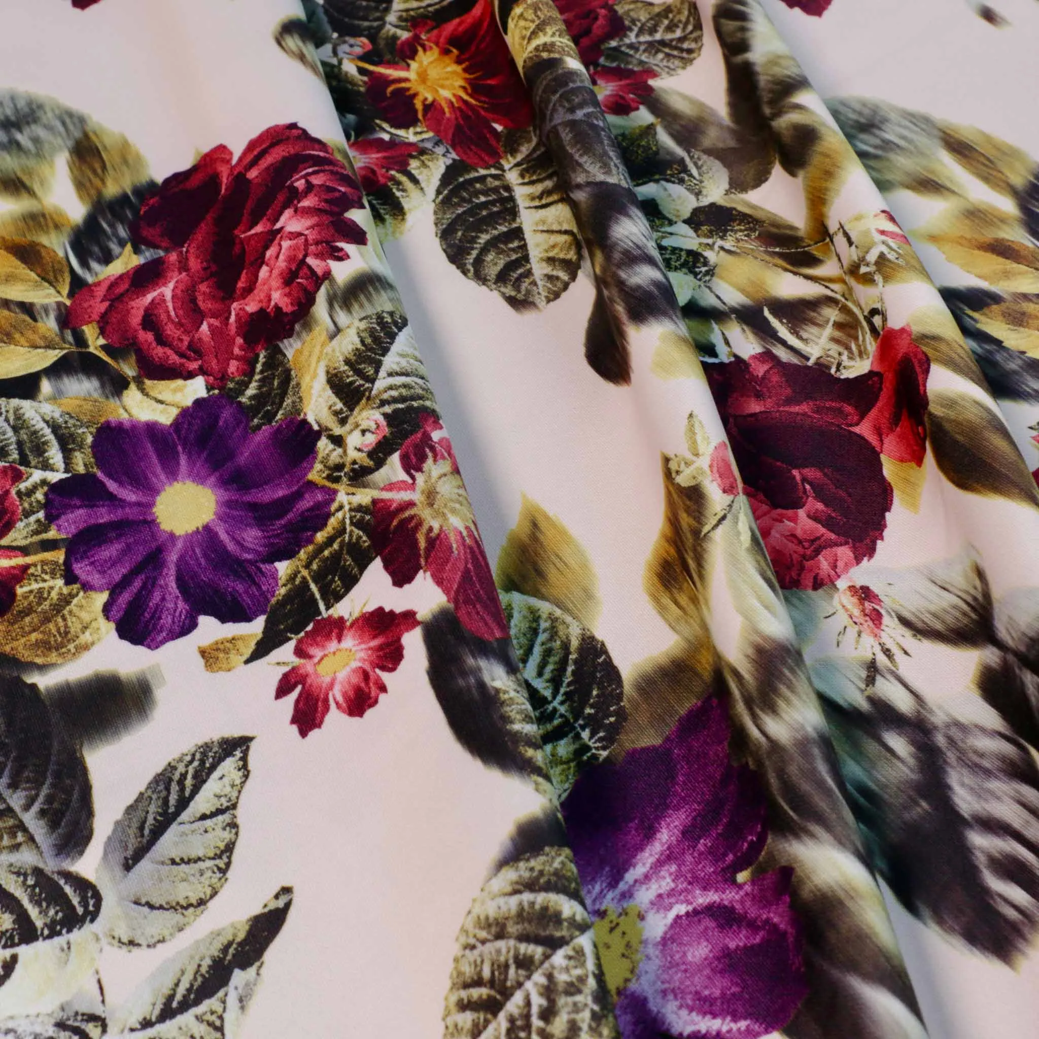 Scuba Fabric - Pastel Beige