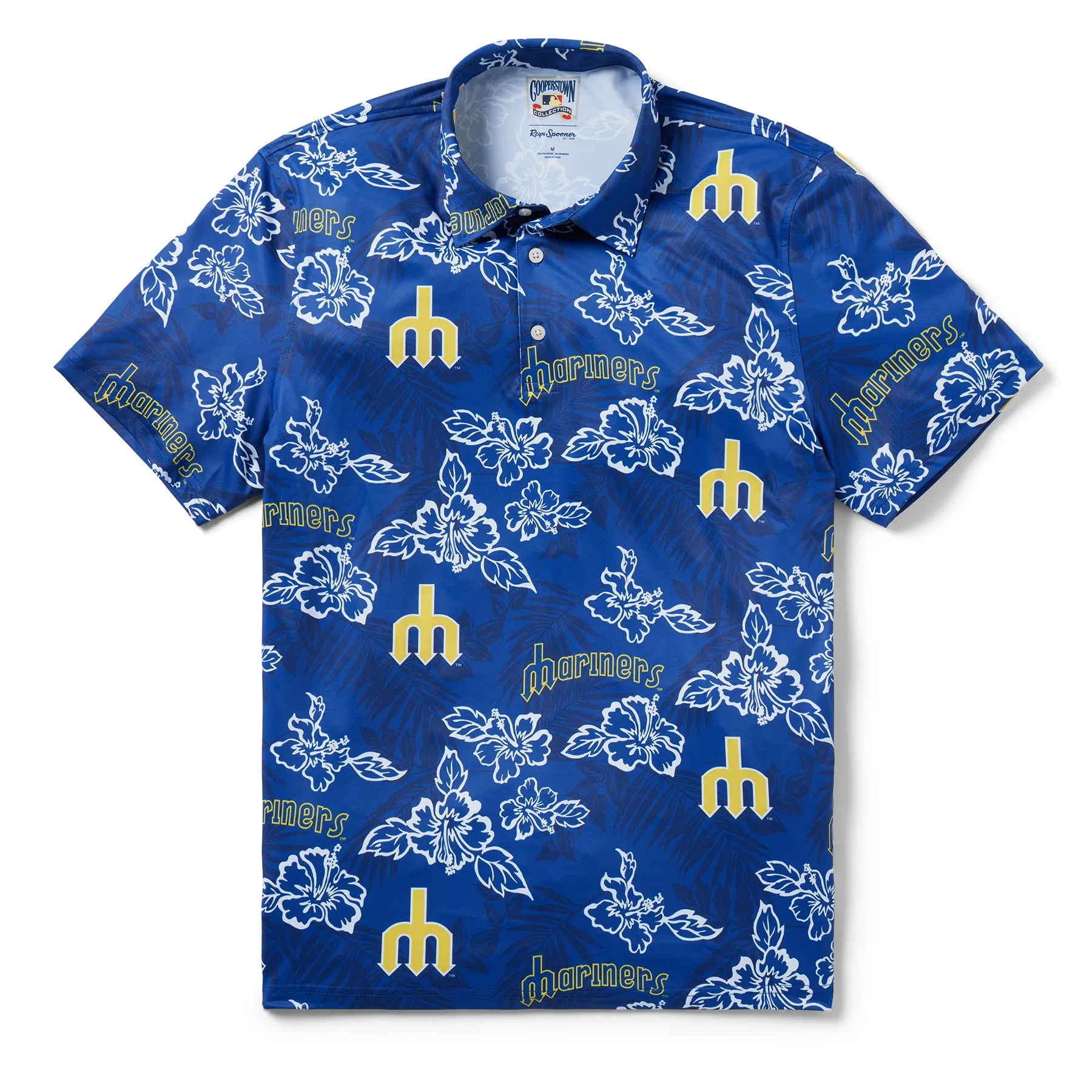 SEATTLE MARINERS COOPERSTOWN PERFORMANCE POLO
