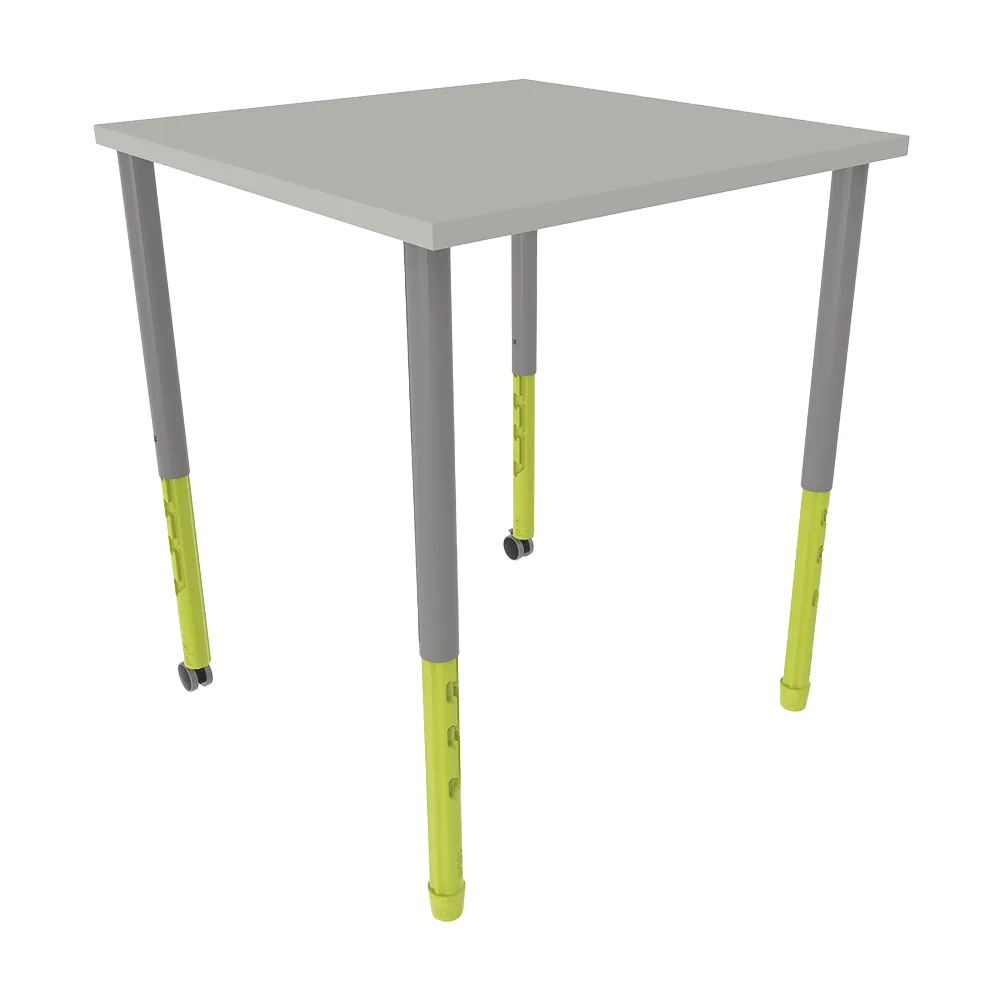 Sebel Twist'n'Lock Square Table with Rigid Edging