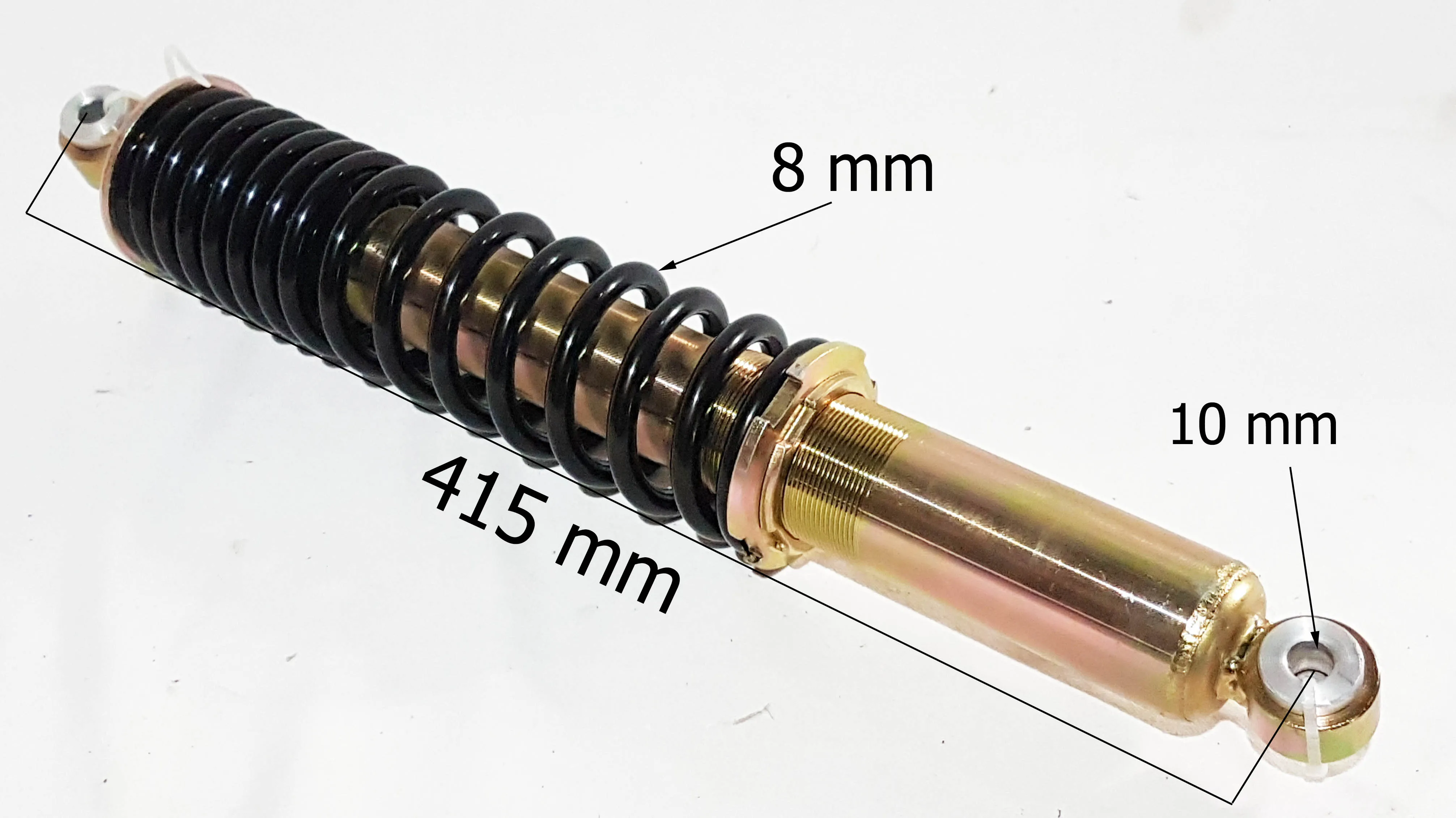 SH065 REAR SHOCK ABSORBER SPRING BASHAN BS200AU-11B 200CC QUAD BIKE 415MM
