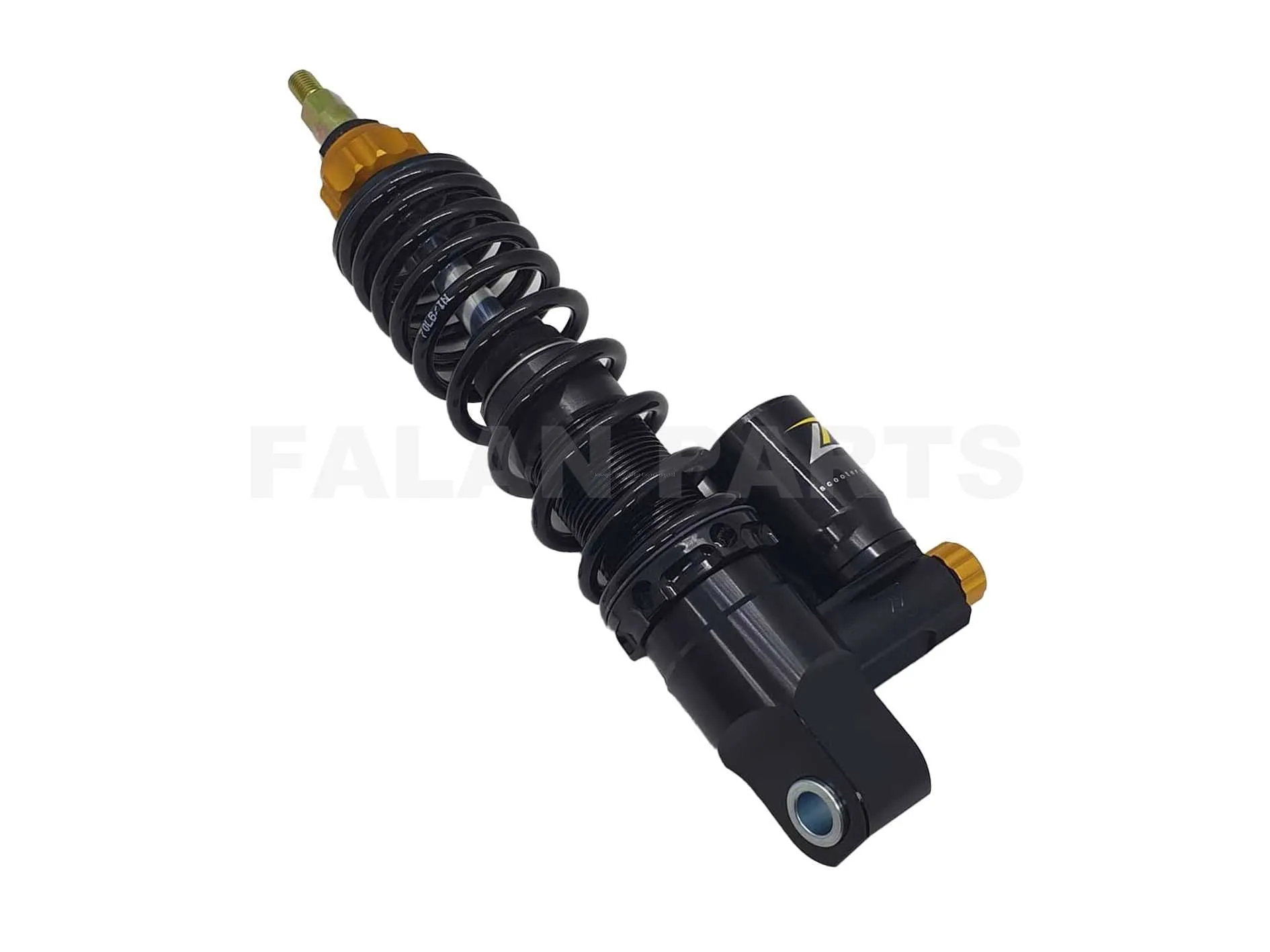 Shock Absorber ZELIONI Black Front | Vespa Primavera/ Sprint 50-150cc
