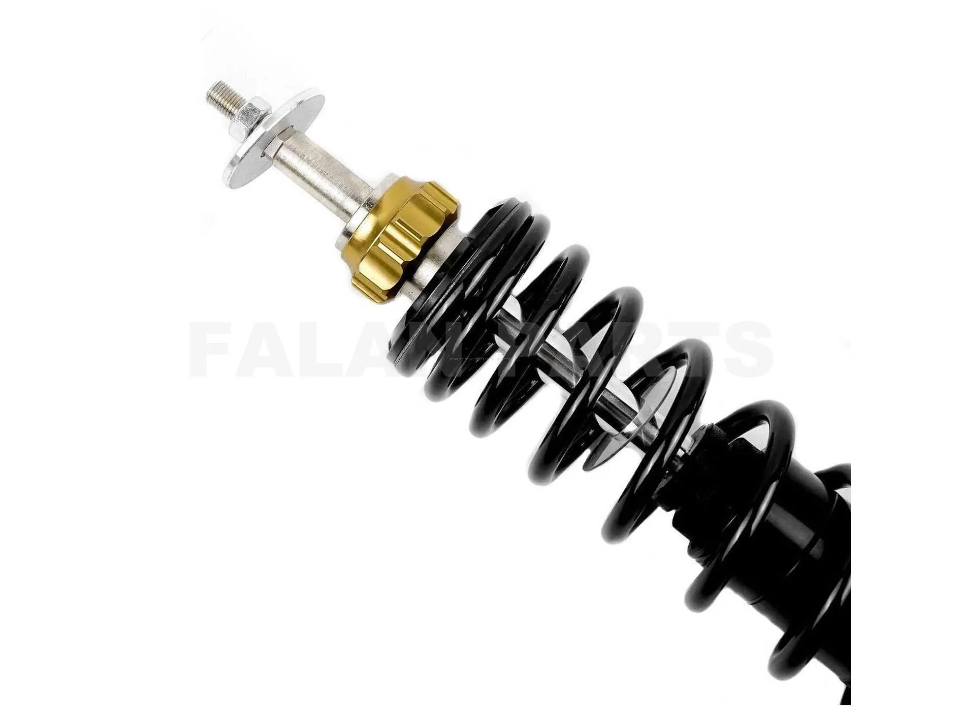 Shock Absorber ZELIONI Black Rear | Vespa Primavera/ Sprint 125-150cc (`14-)