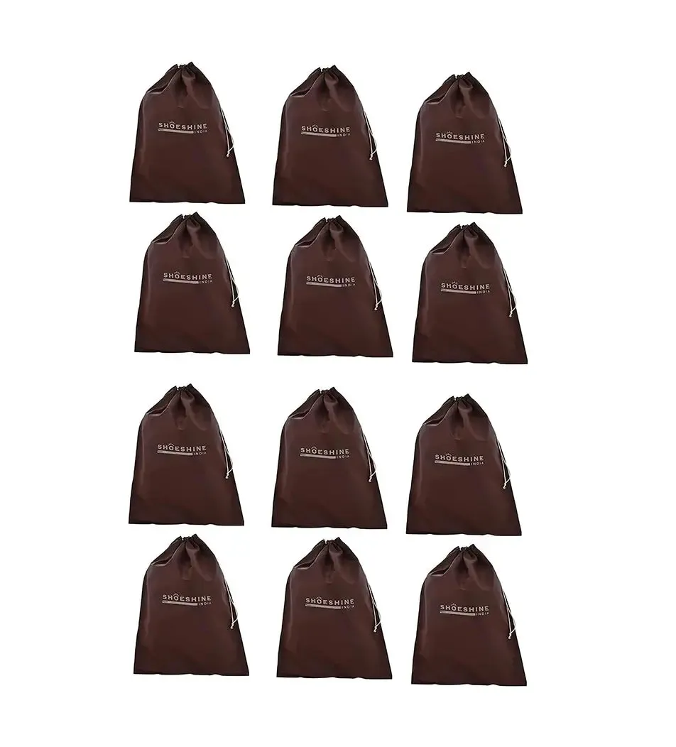 SHOESHINE Shoe Bag (Pack of 24) Shoe Storage bag for home & travel - Blue Dot