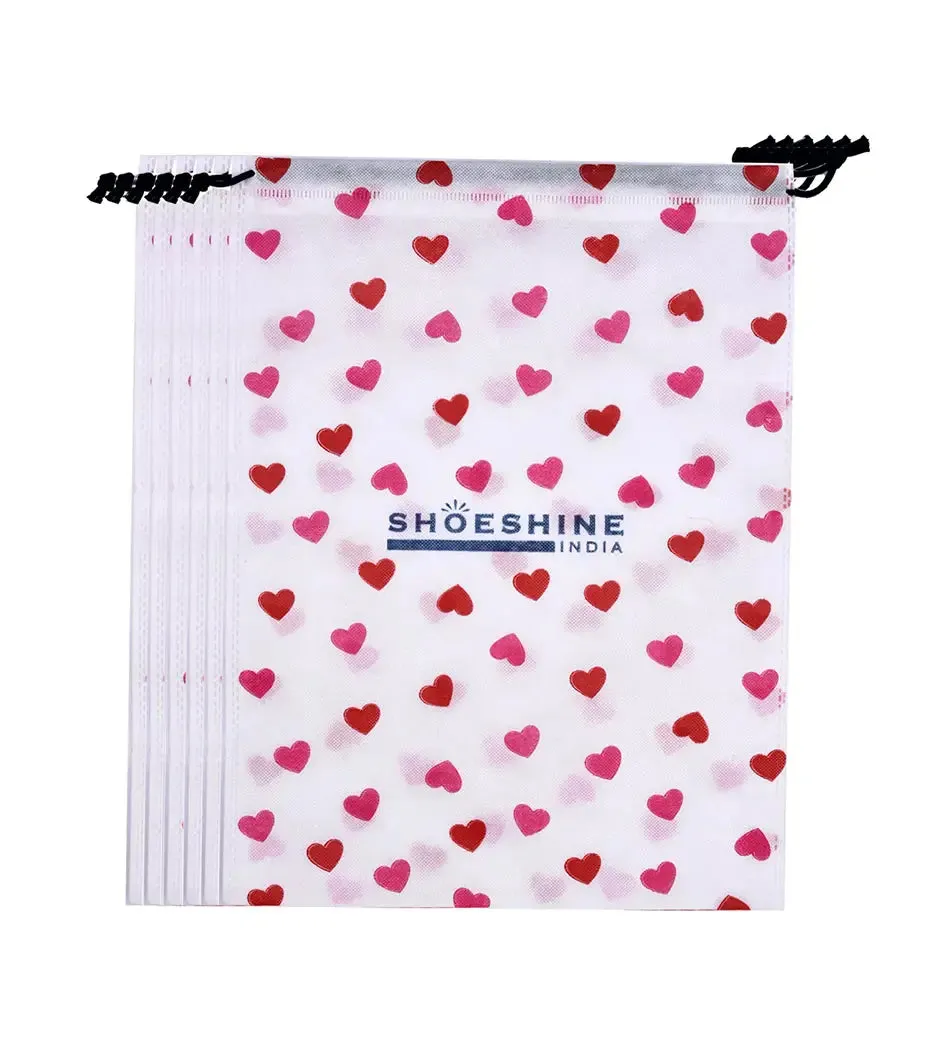 SHOESHINE Shoe Bag (Pack of 24) Shoe Storage bag for home & travel - Blue Dot