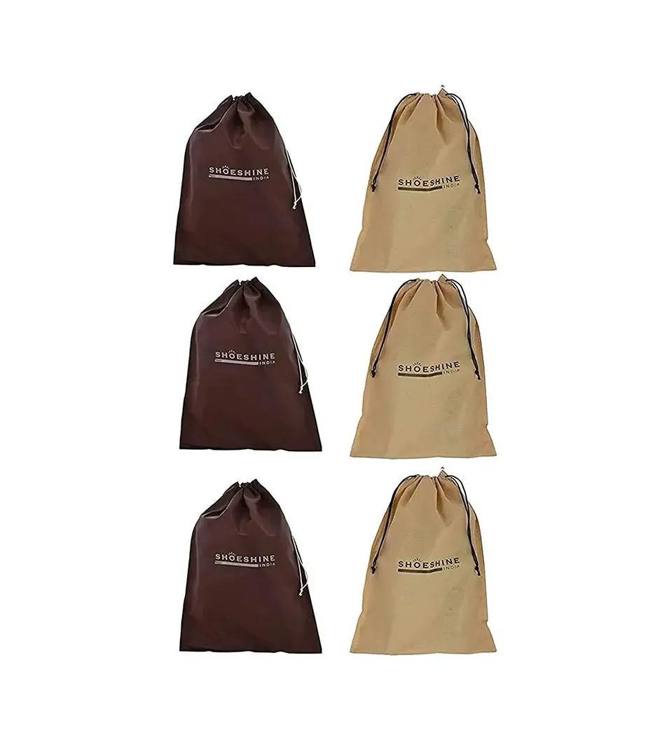SHOESHINE Shoe Bag (Pack of 24) Shoe Storage bag for home & travel - Blue Dot