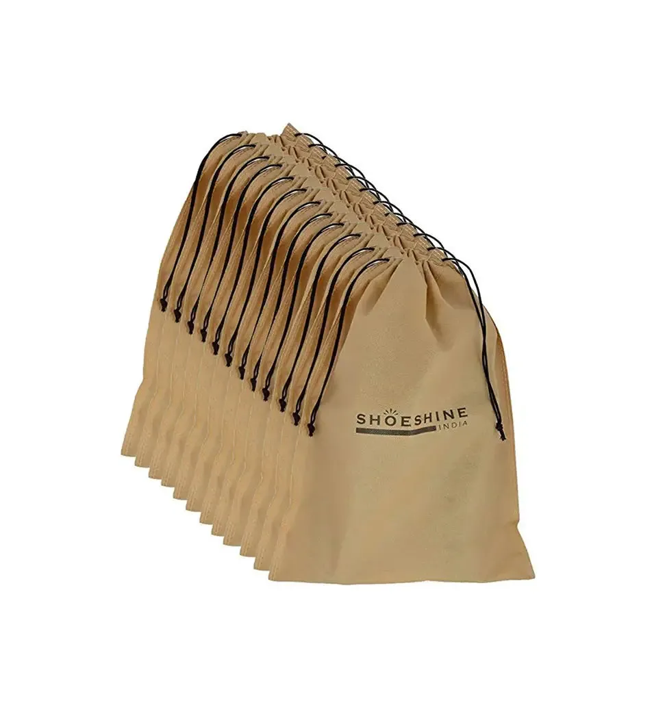SHOESHINE Shoe Bag (Pack of 24) Shoe Storage bag for home & travel - Blue Dot