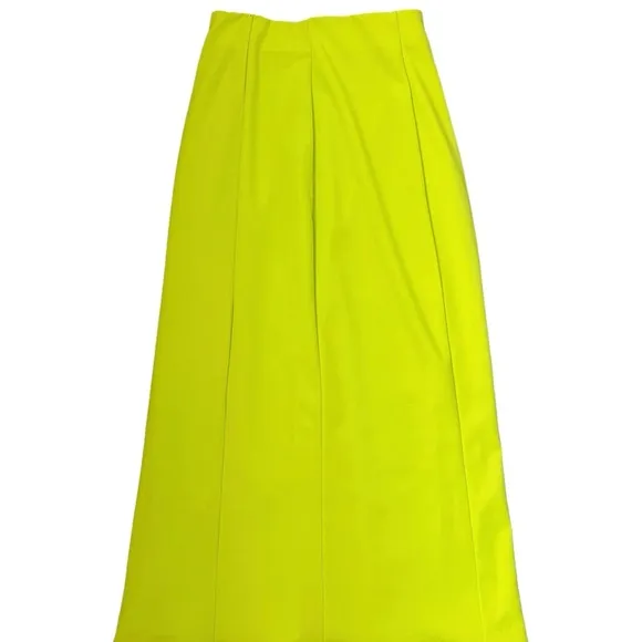 Show Me Your Mumu Cecilia Midi Skirt Citrine Stretch Size Small NWT