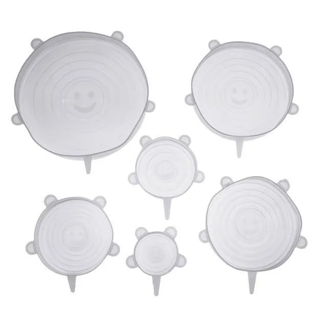 Smart Kitchen "Stretch & Seal" Lids (6 pcs set)