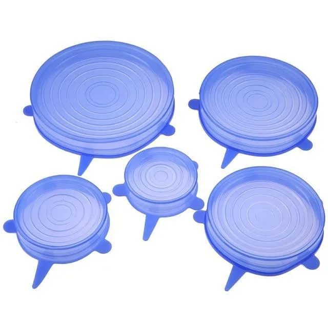 Smart Kitchen "Stretch & Seal" Lids (6 pcs set)