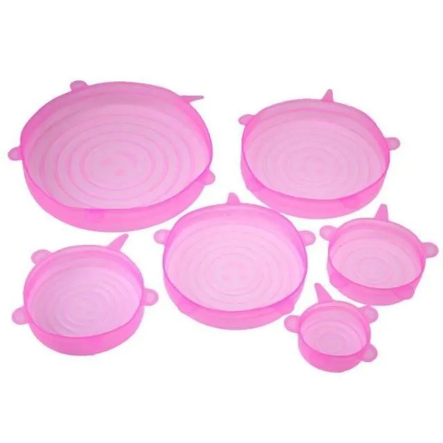 Smart Kitchen "Stretch & Seal" Lids (6 pcs set)