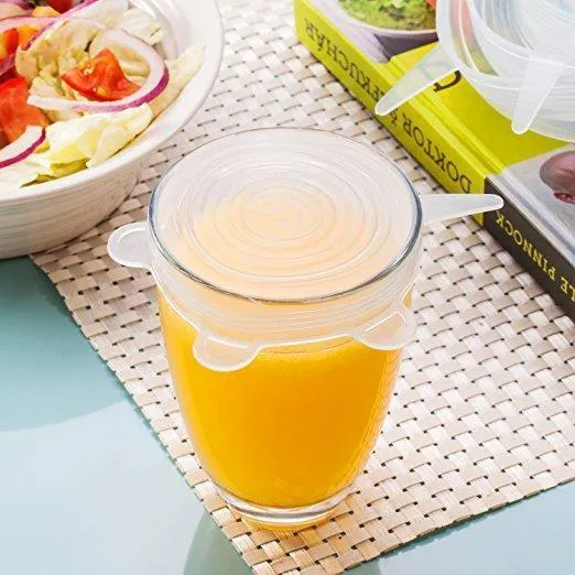 Smart Kitchen "Stretch & Seal" Lids (6 pcs set)
