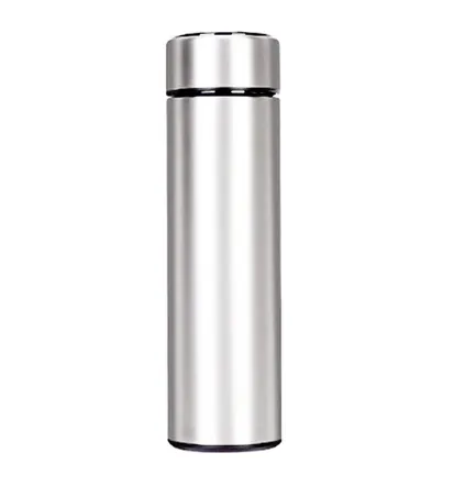 Smart Water Bottle Stainless Steel Water Tracking Bottle Leak Proof LCD Temperature Display