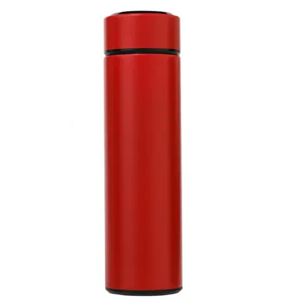 Smart Water Bottle Stainless Steel Water Tracking Bottle Leak Proof LCD Temperature Display