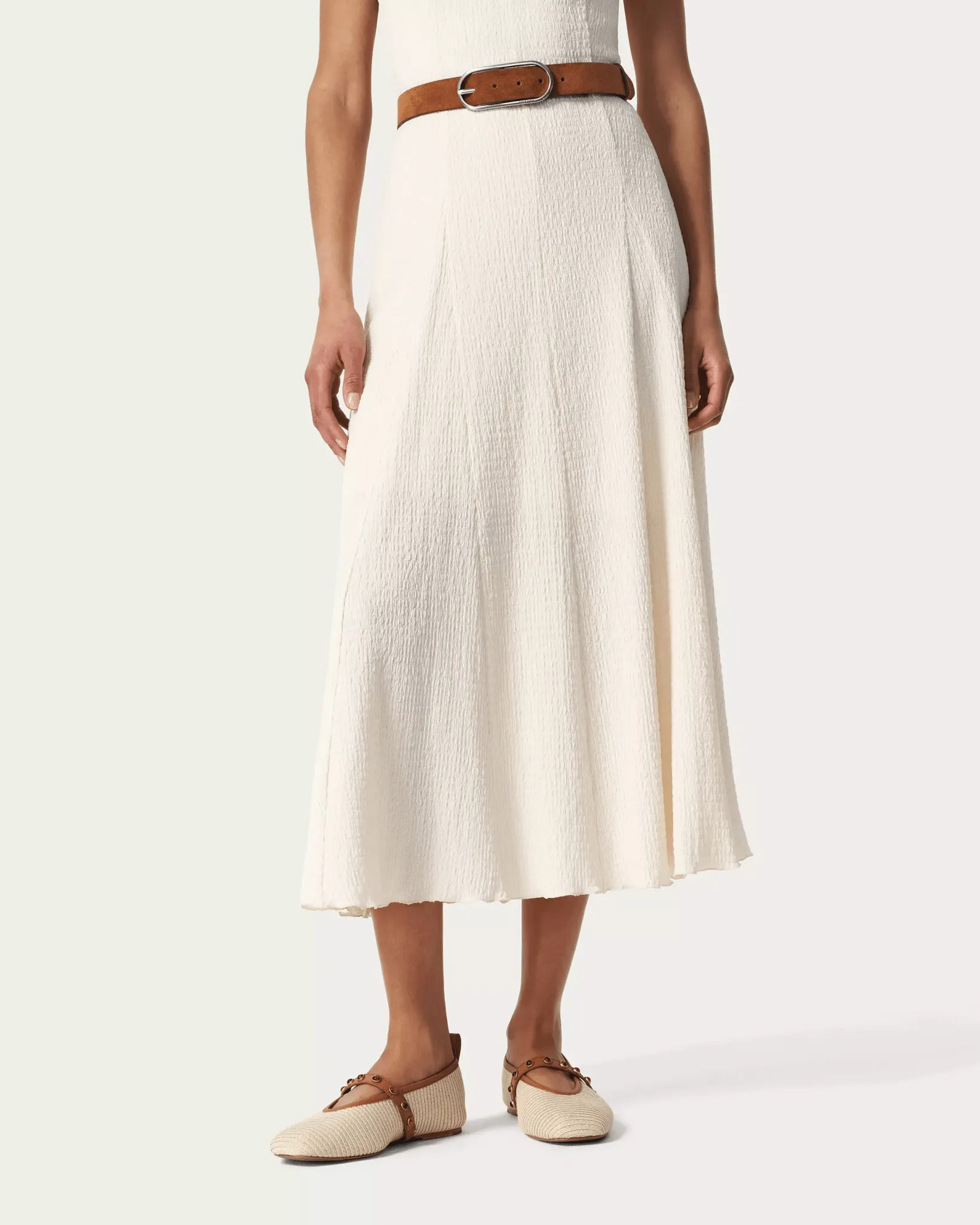 Spire Straw Mary Janes in Natural