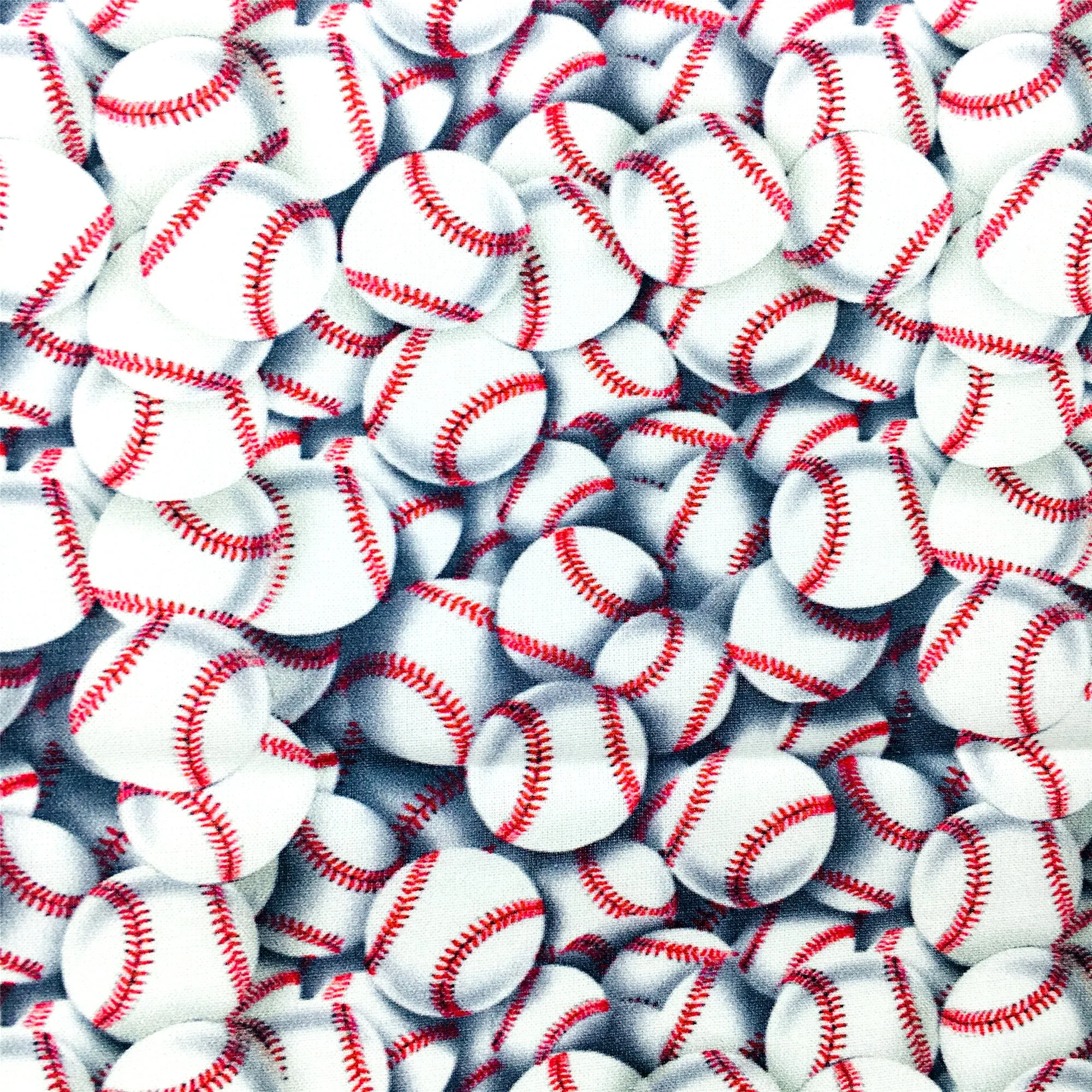 Sports Theme Printed Fabric