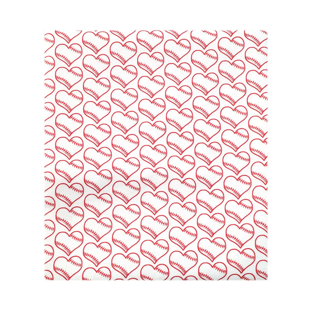 Sports Theme Printed Fabric