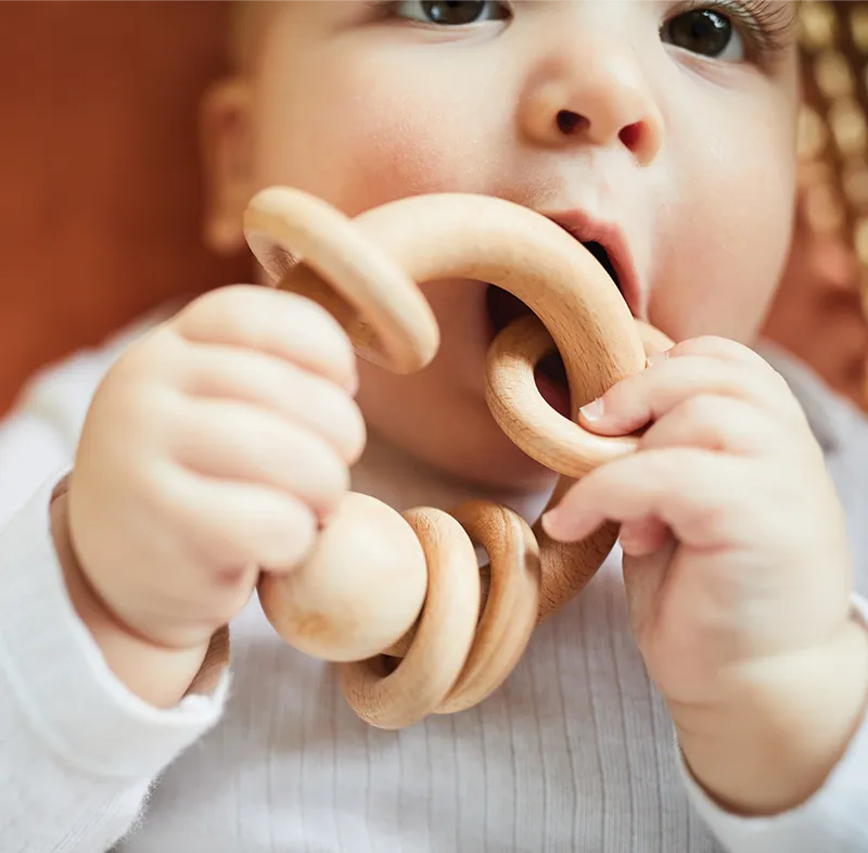 Stella Wooden Rattle