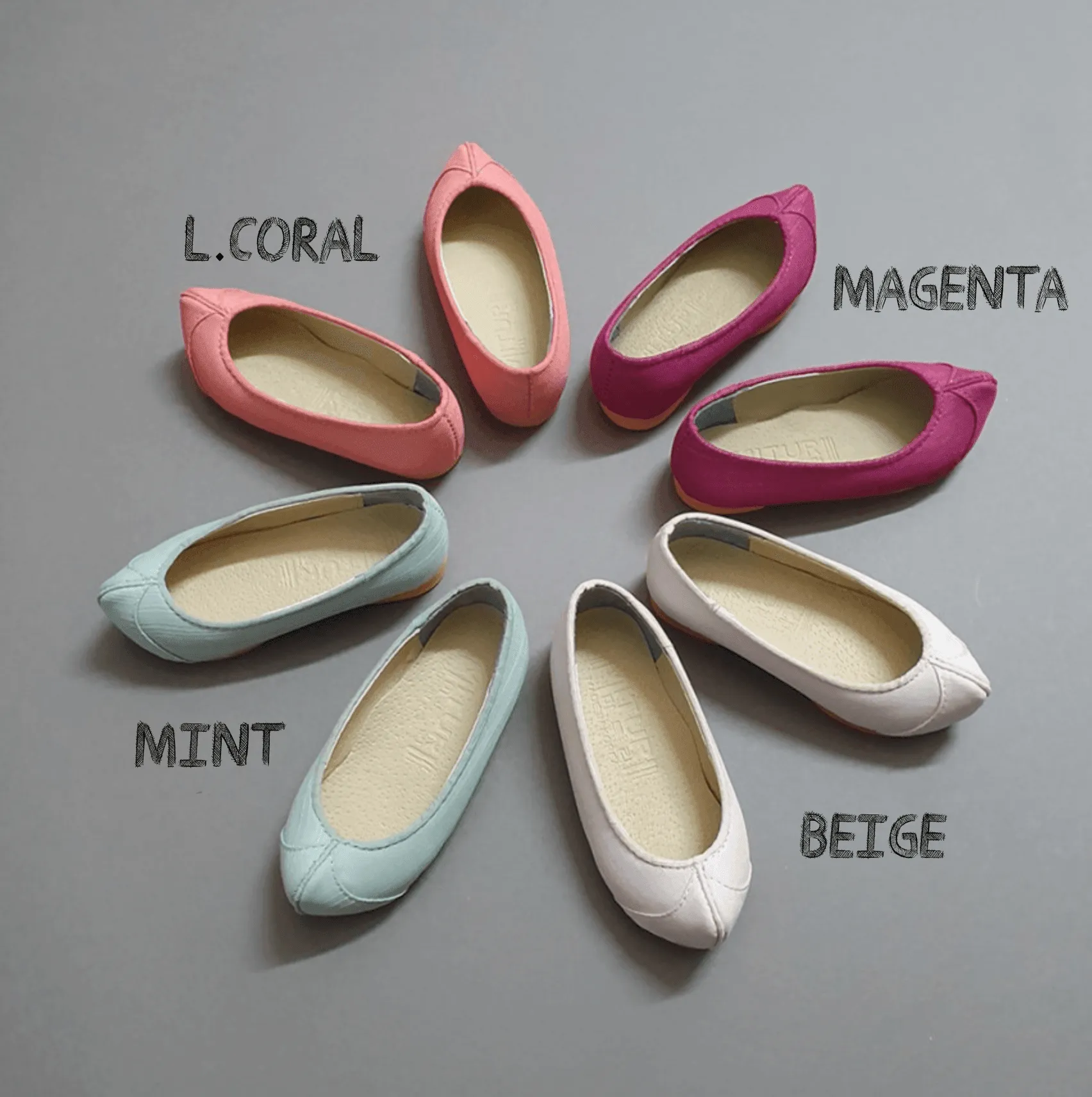 Stitched Solid Girl Hanbok Shoes (130~140mm)