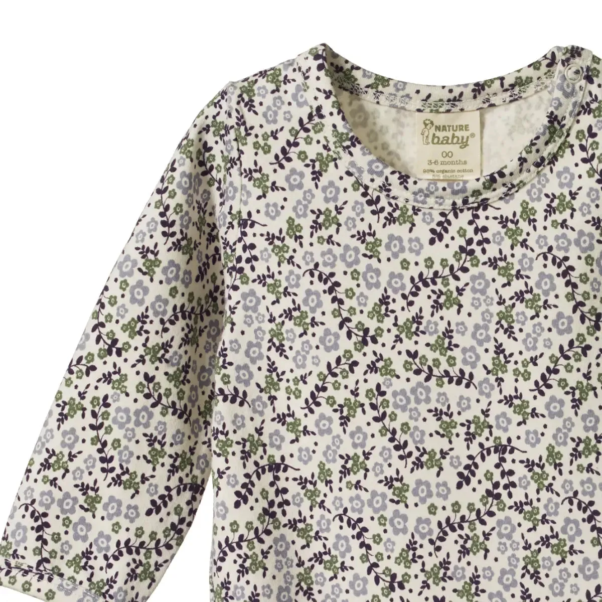 Stretch Jersey Bodysuit - Daisy Belle Lilac