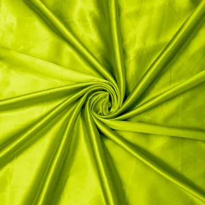 Stretch Satin Lime #59 140cm