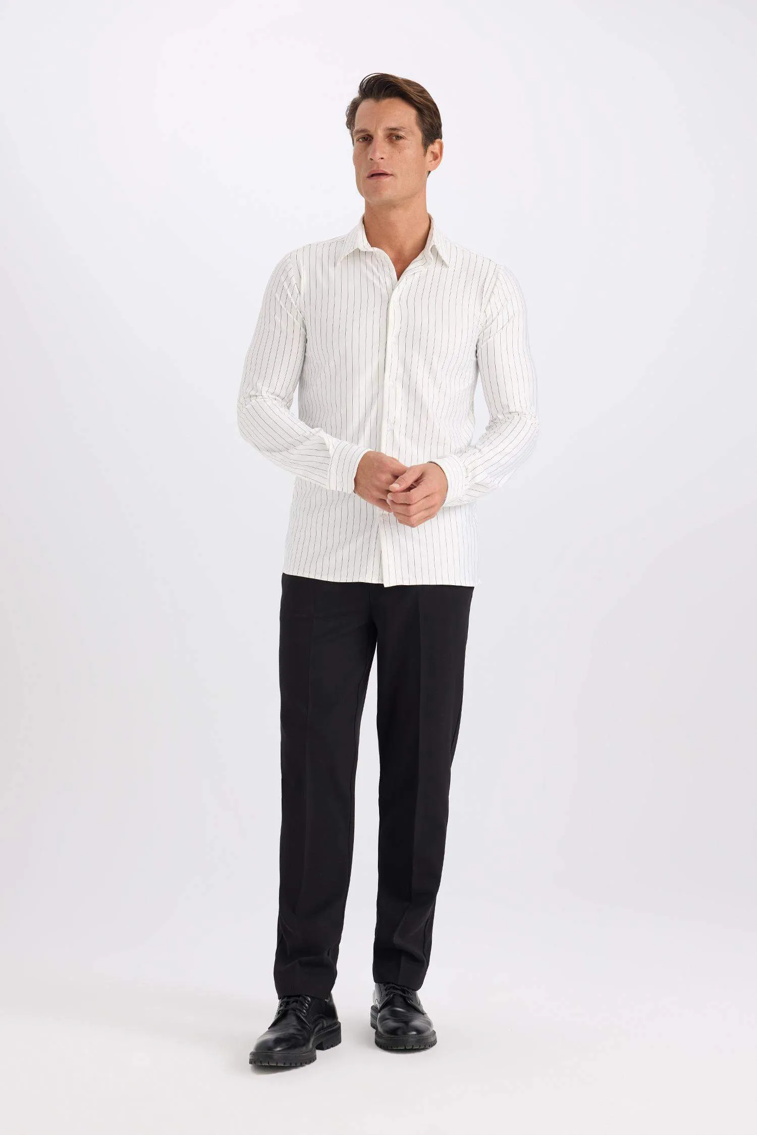 Summer Fabric Jogger Pants Each Way Stretcher With Lace-Up Rubber Plain Leg Pockets