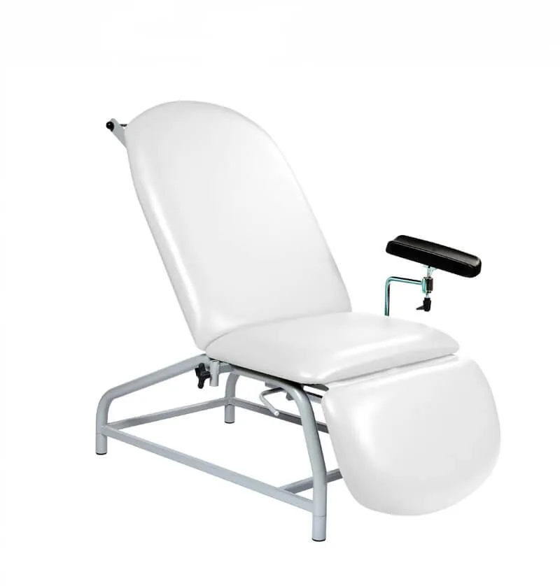 Sunflower - Fixed Height Reclining Phlebotomy Chair with Adjustable Feet
