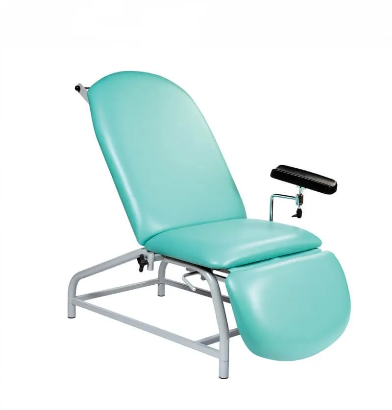 Sunflower - Fixed Height Reclining Phlebotomy Chair with Adjustable Feet