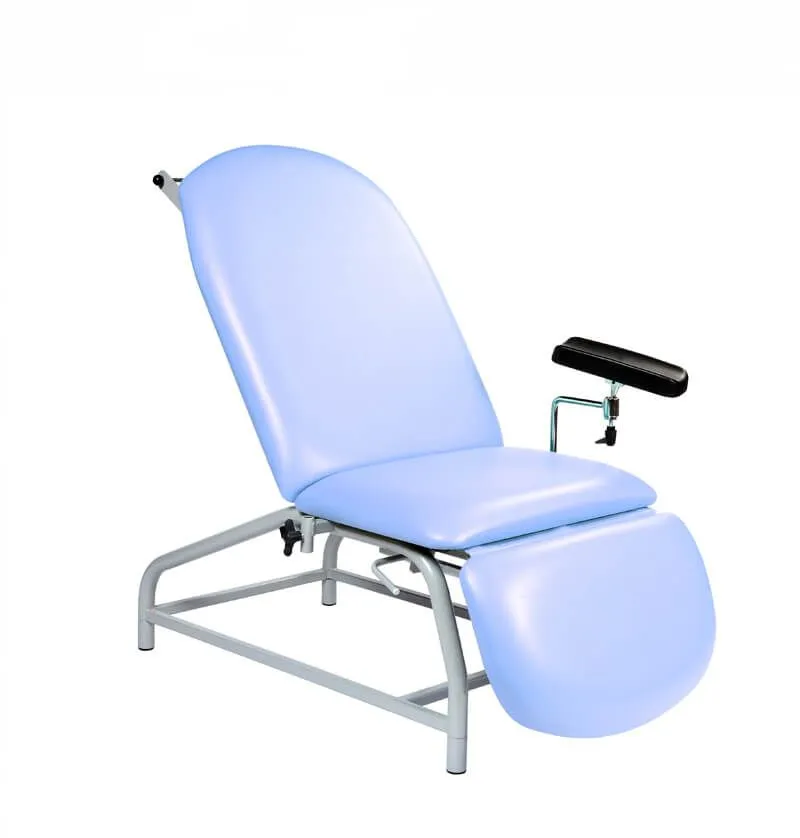 Sunflower - Fixed Height Reclining Phlebotomy Chair with Adjustable Feet