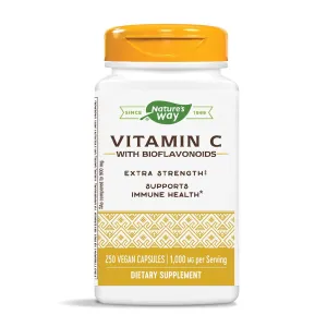 Suplemento Nature's Way Vitamina C 1000 con bioflavonoides, 15465, 250, 1, 1