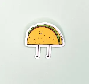 Taco vinyl sticker