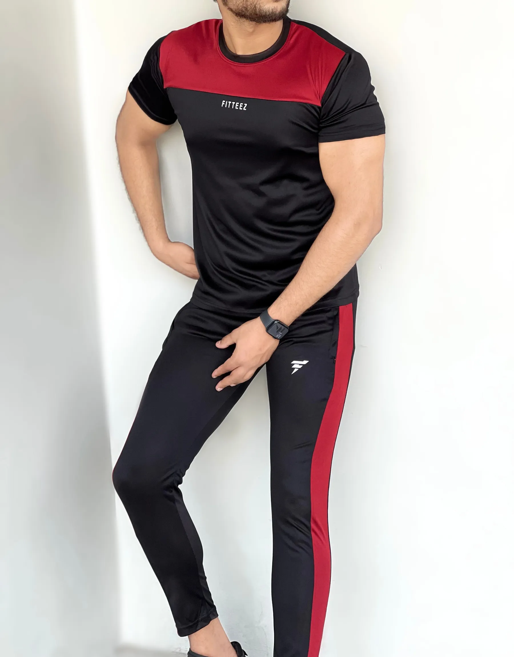 THE COOLEST RED TRACKSUITS-FT