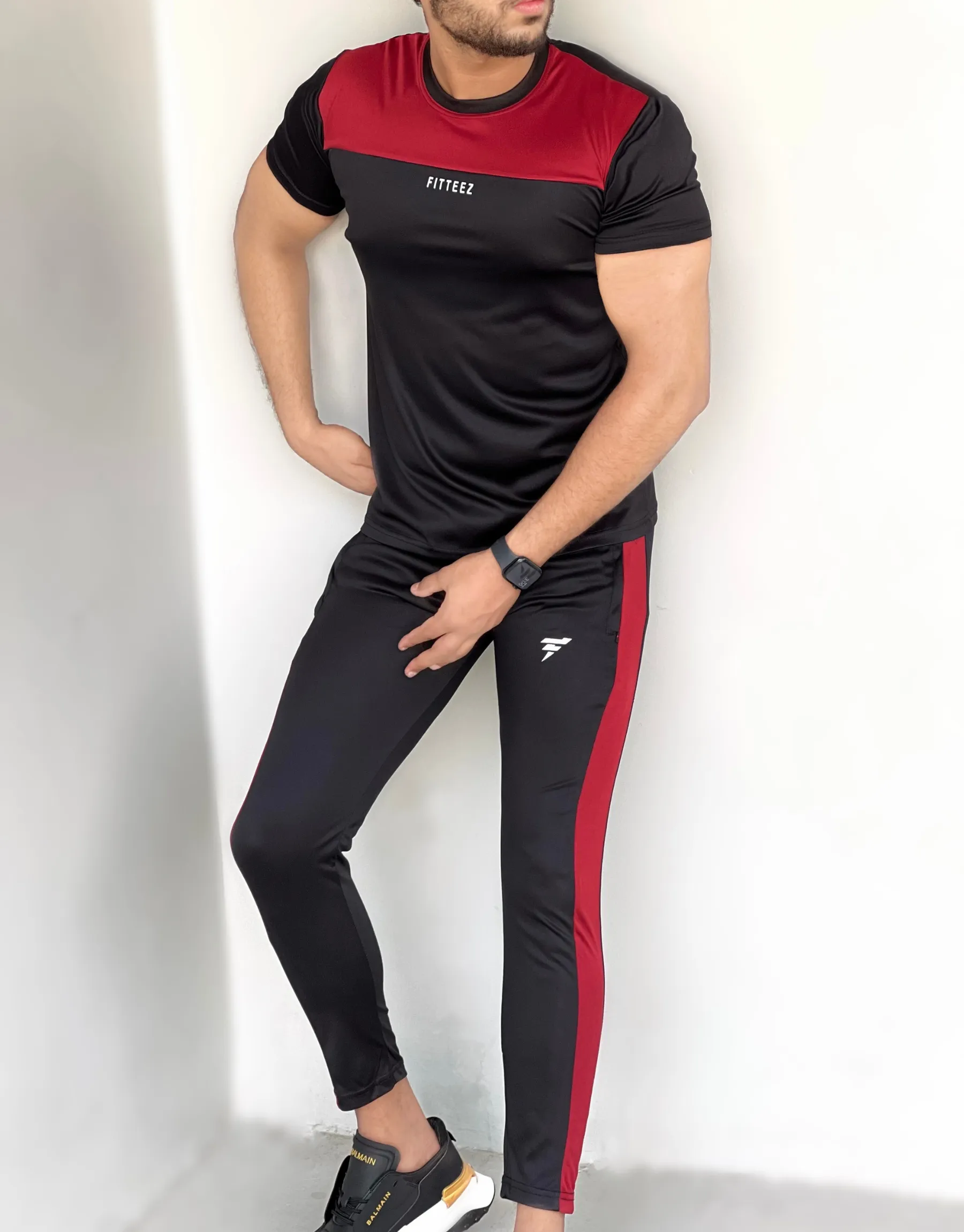 THE COOLEST RED TRACKSUITS-FT