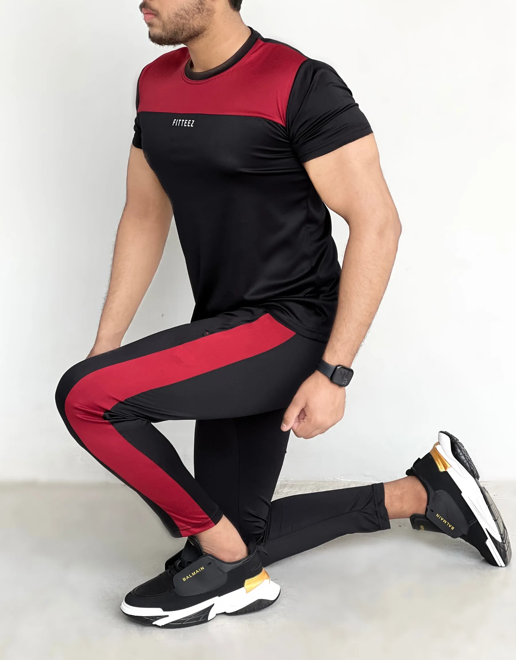 THE COOLEST RED TRACKSUITS-FT
