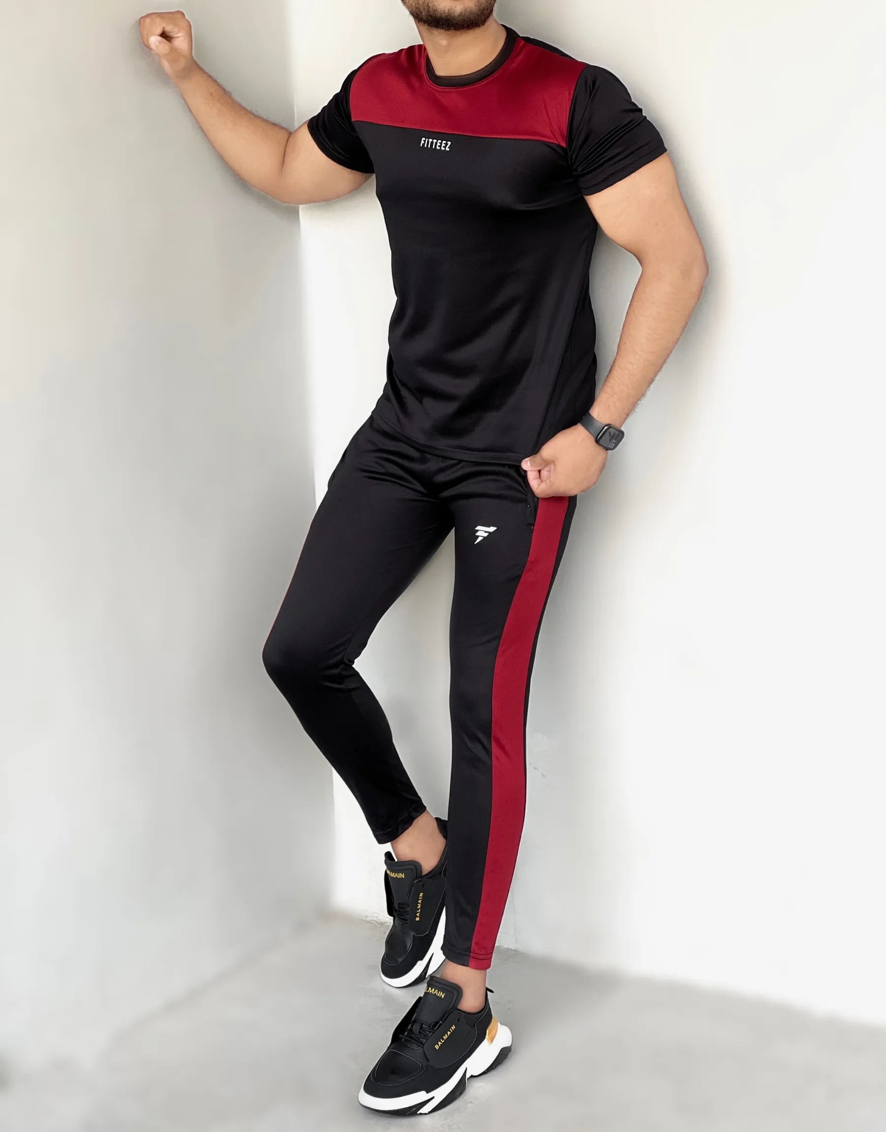 THE COOLEST RED TRACKSUITS-FT