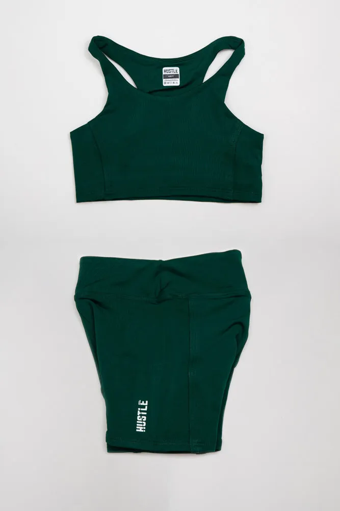 The Girls Razor Top Biker Shorts Set