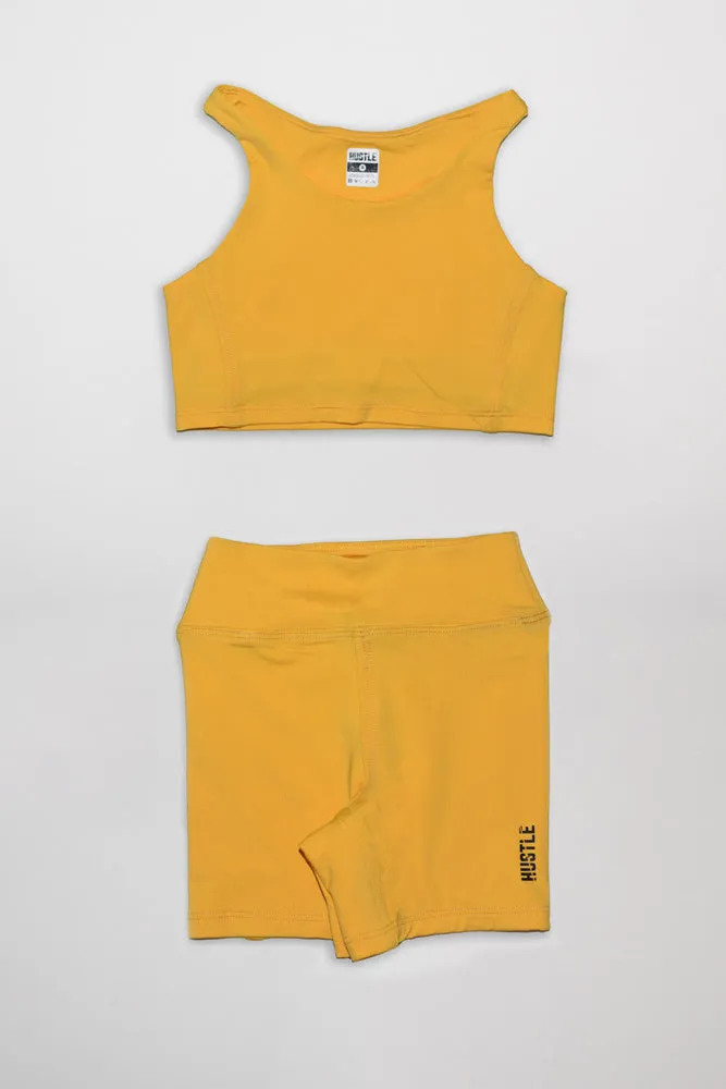 The Girls Razor Top Biker Shorts Set