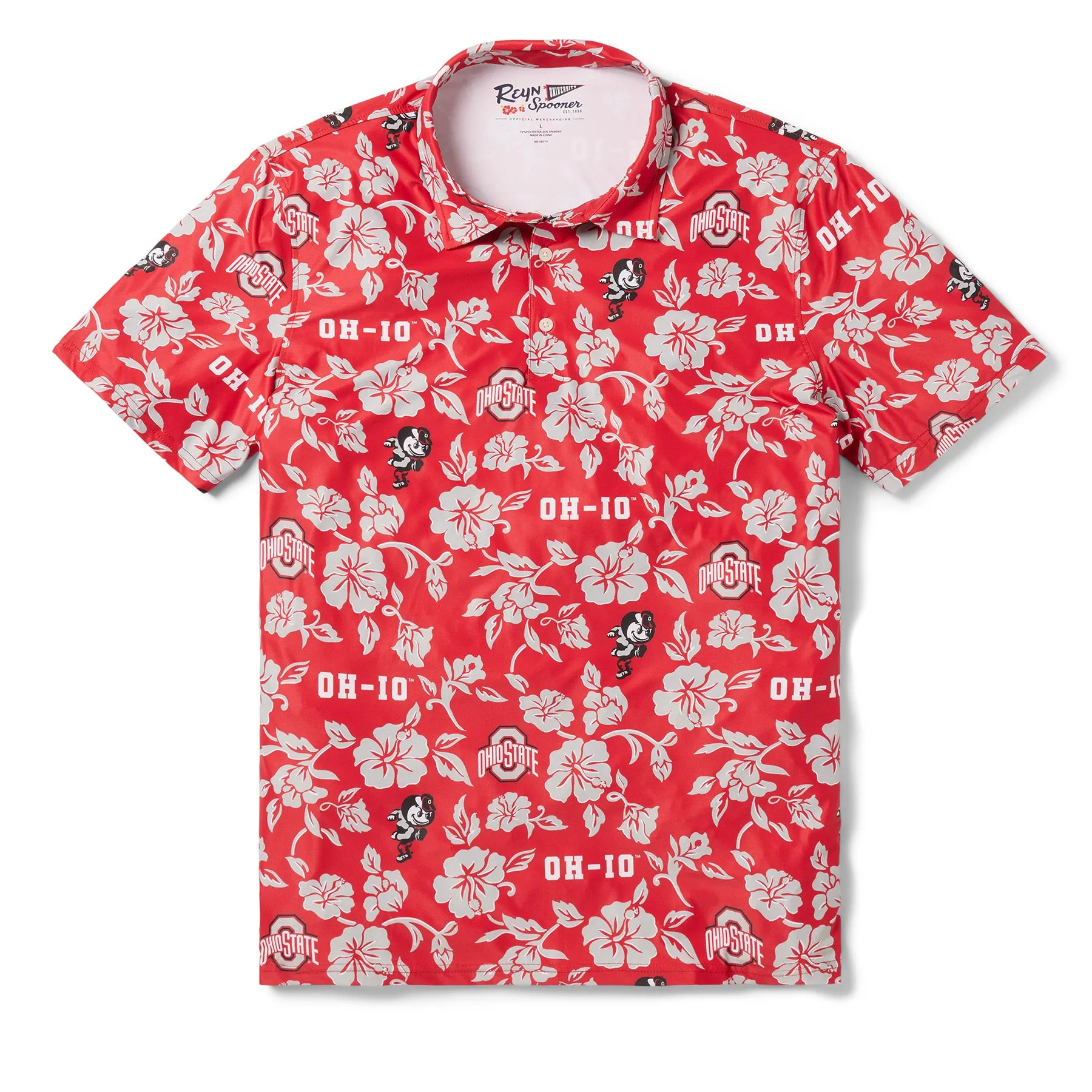 THE OHIO STATE UNIVERSITY GAME DAY PERFORMANCE POLO