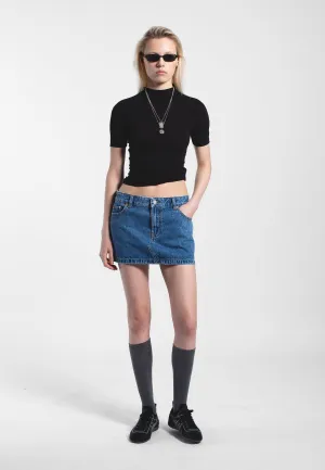 Tiggy Skirt - Stream Sky Retro