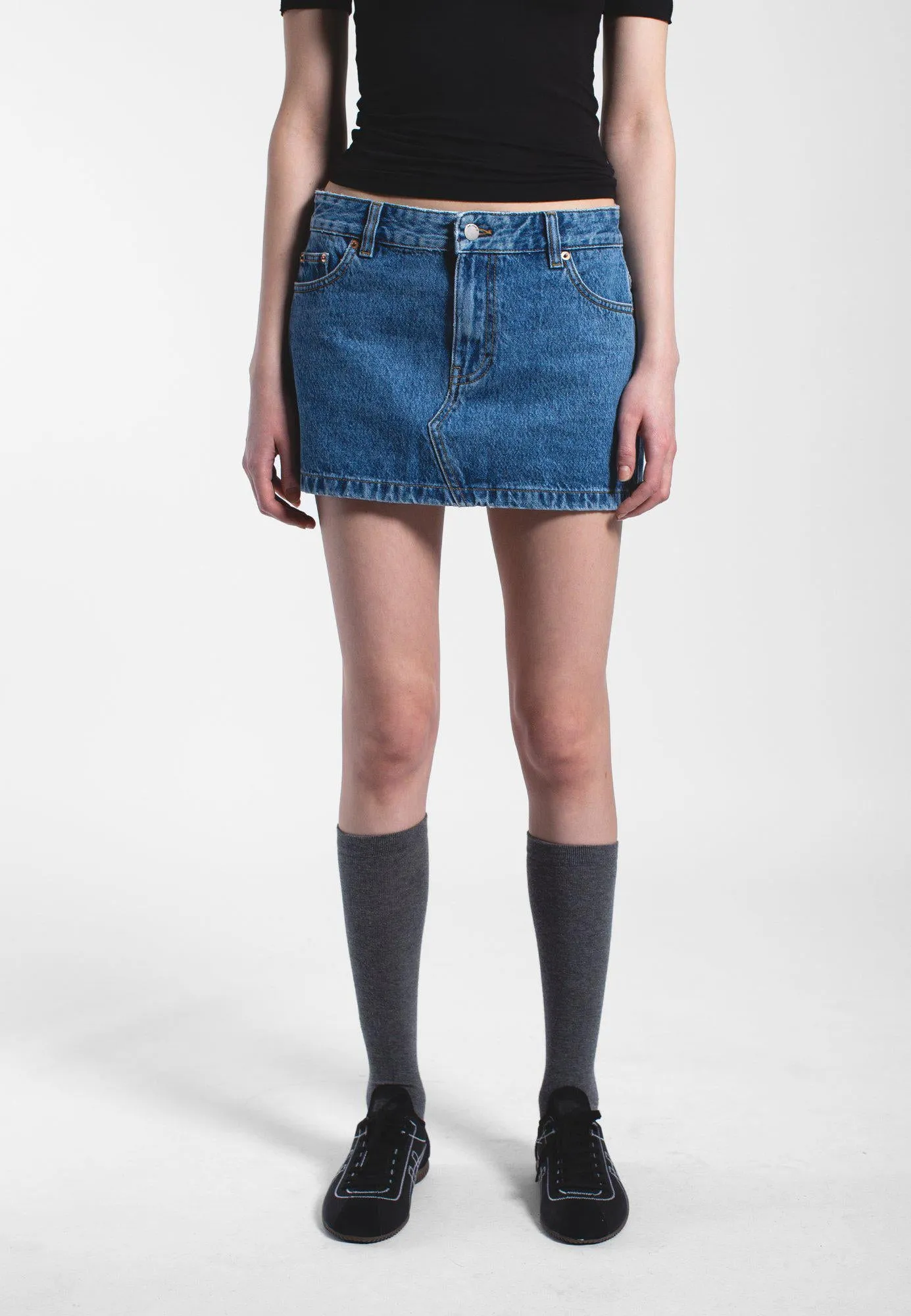 Tiggy Skirt - Stream Sky Retro