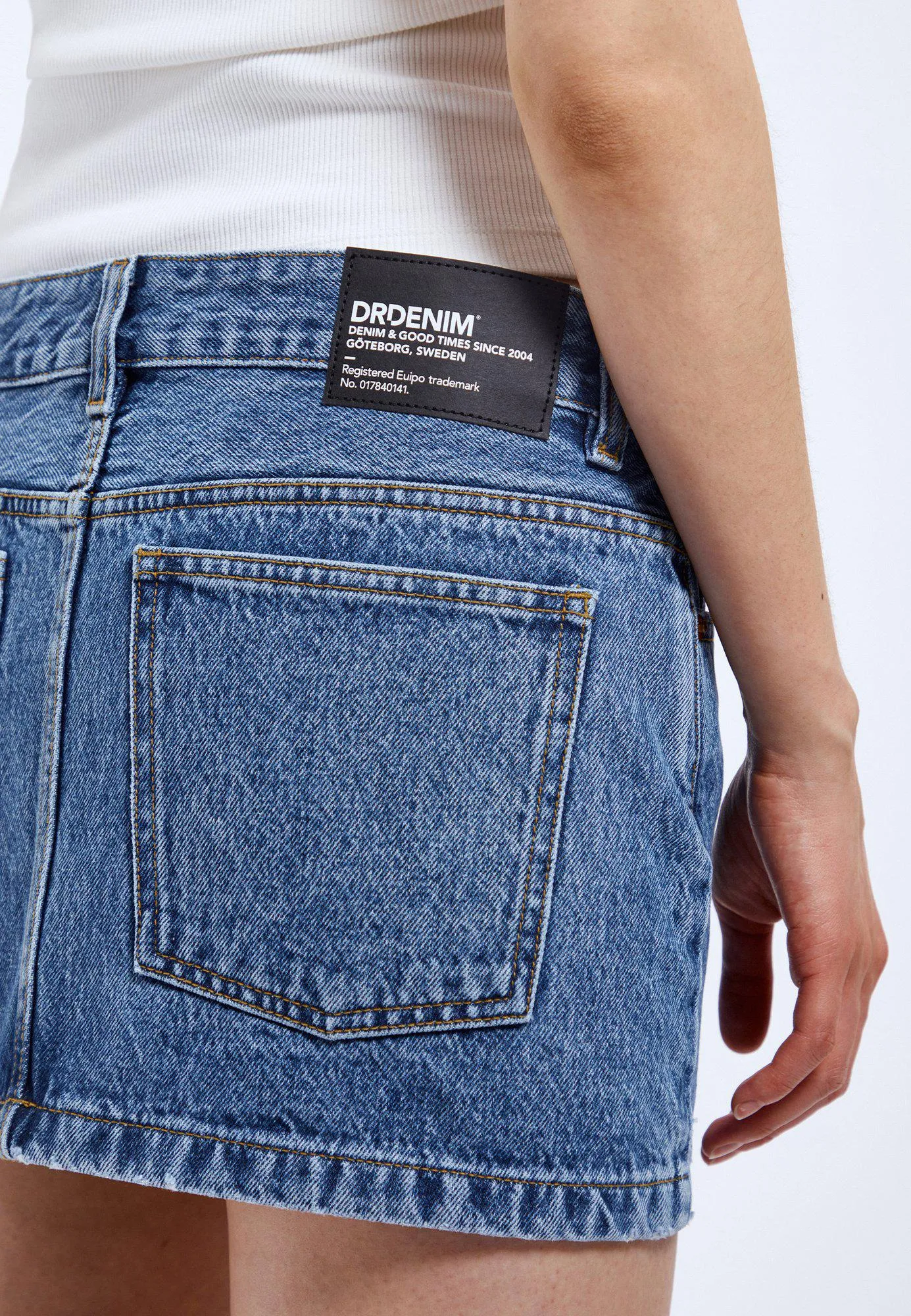 Tiggy Skirt - Stream Sky Retro